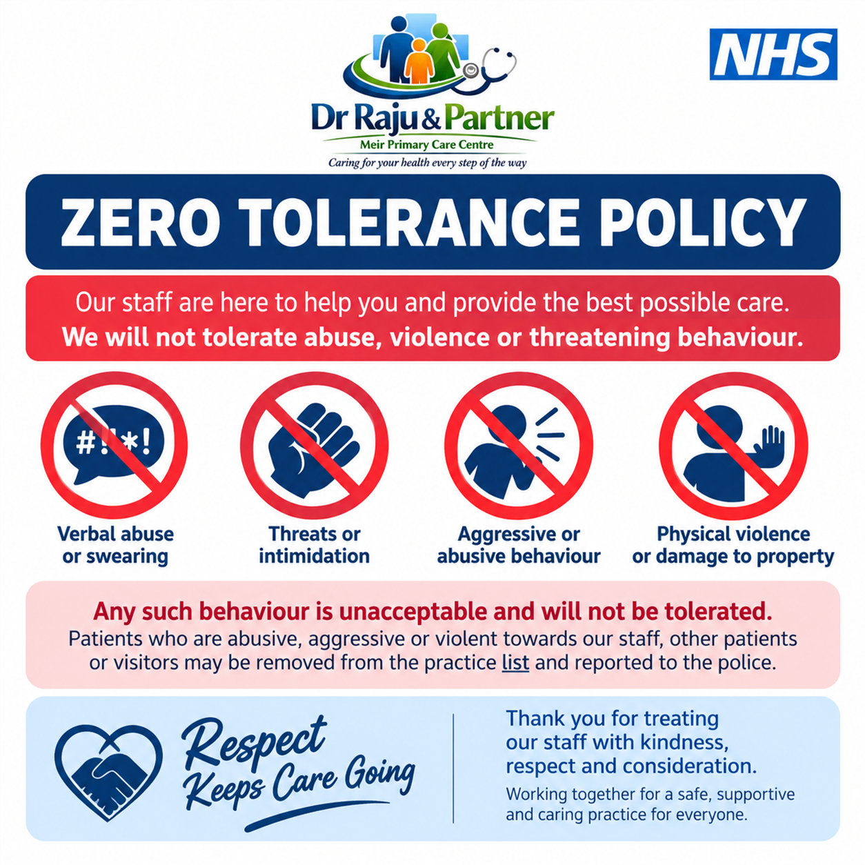 Zero Tolerance